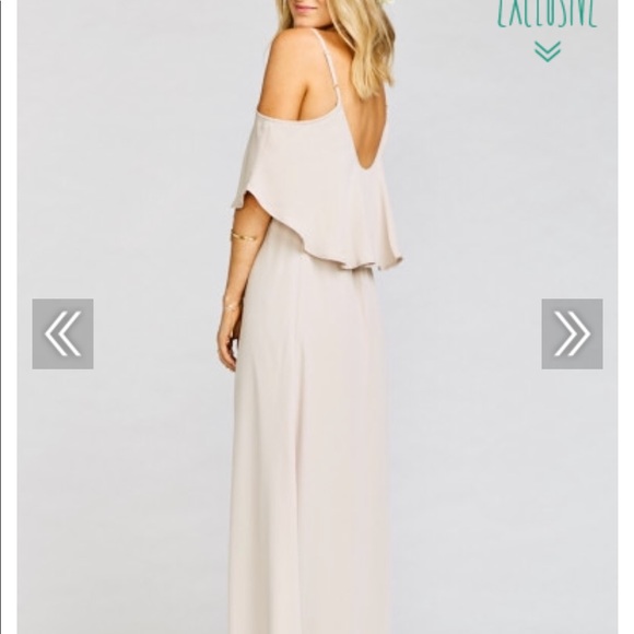 Show Me Your MuMu Dresses & Skirts - MUMU- Show me the Ring Caitlin Ruffle Maxi Dress